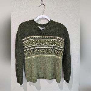 Vintage Crystal-Kobe wool sweater size large